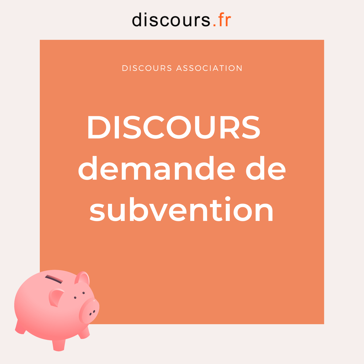 discours président demande de subvention association