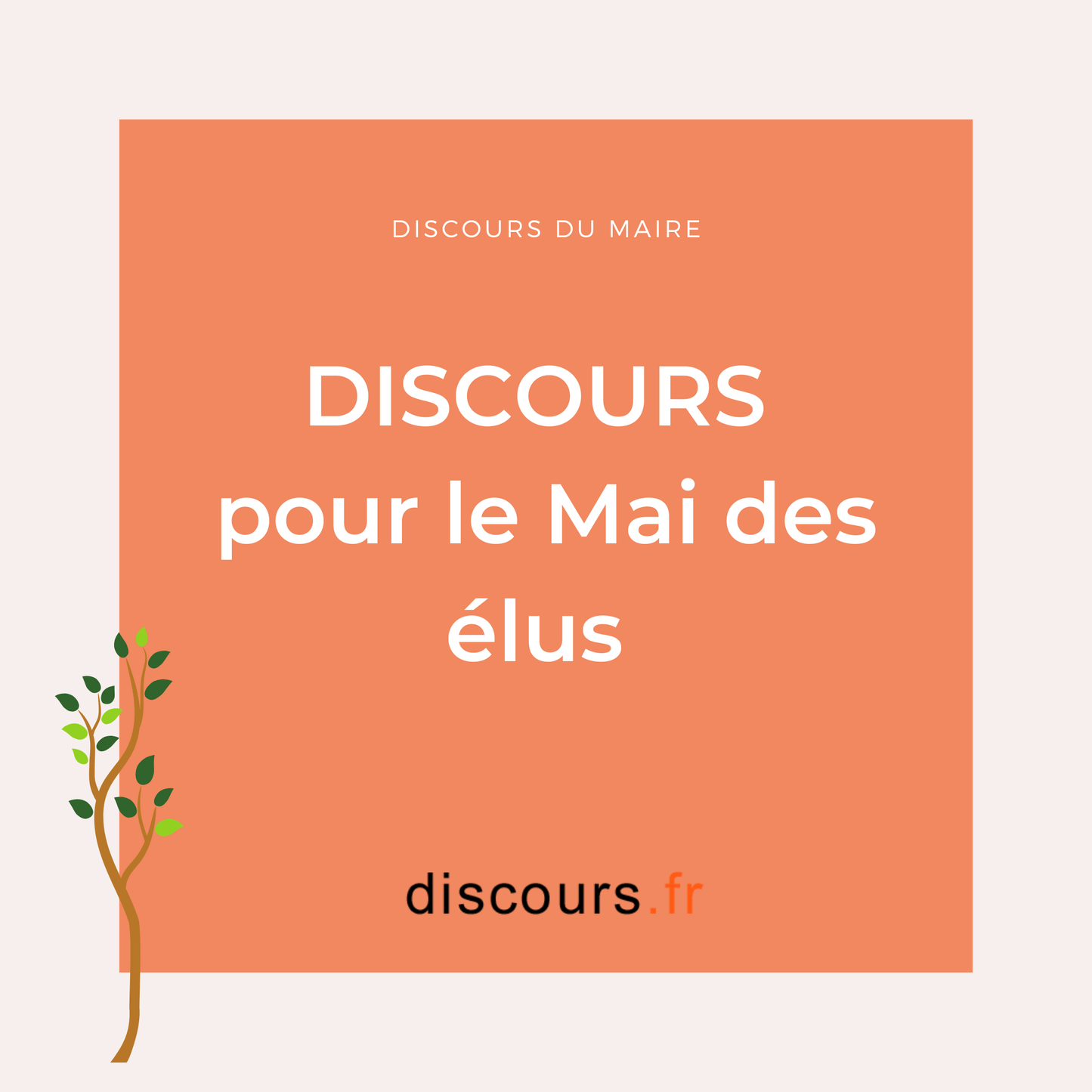 discours Mai des élus