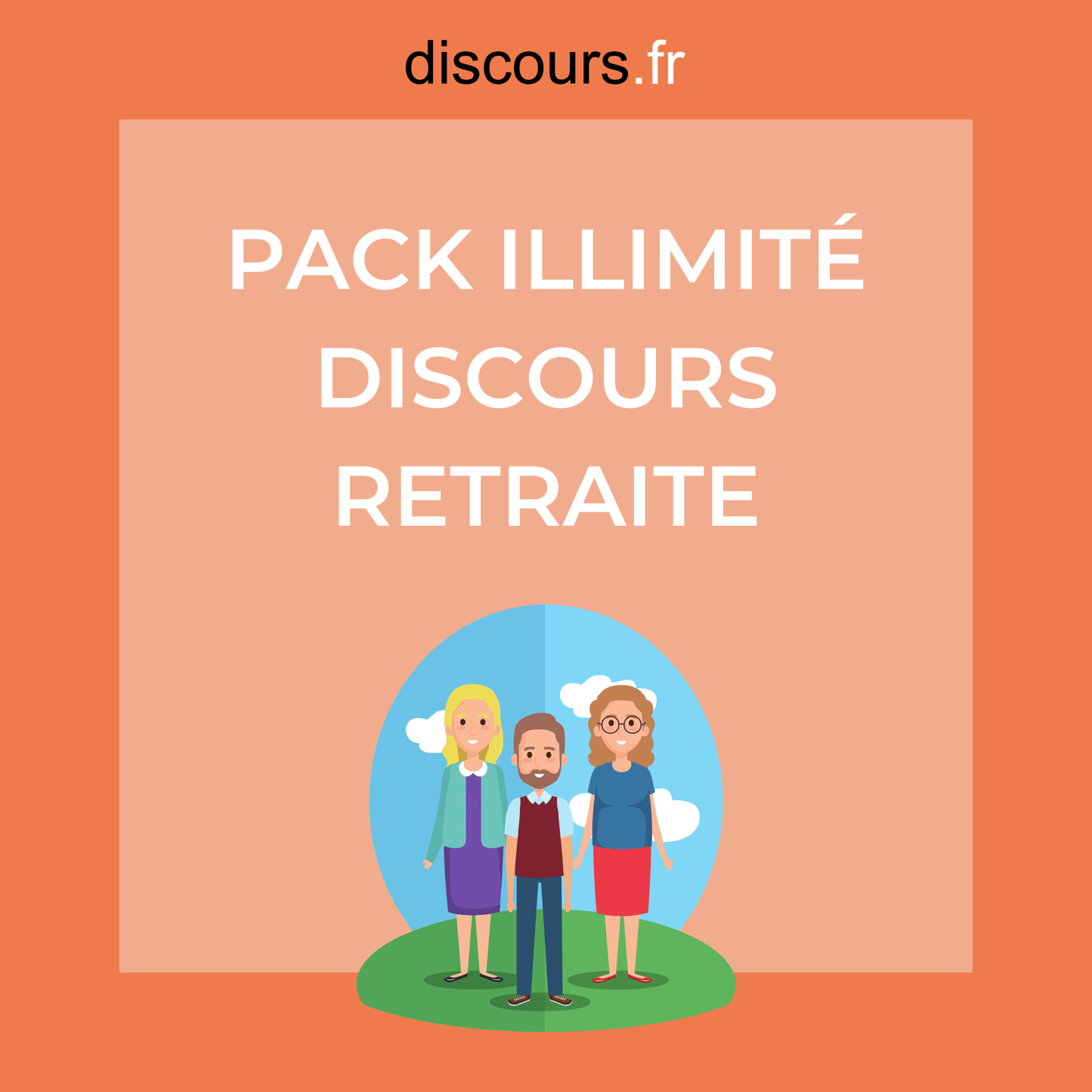 Pack Illimité retraite - tous les discours de départ en retraite