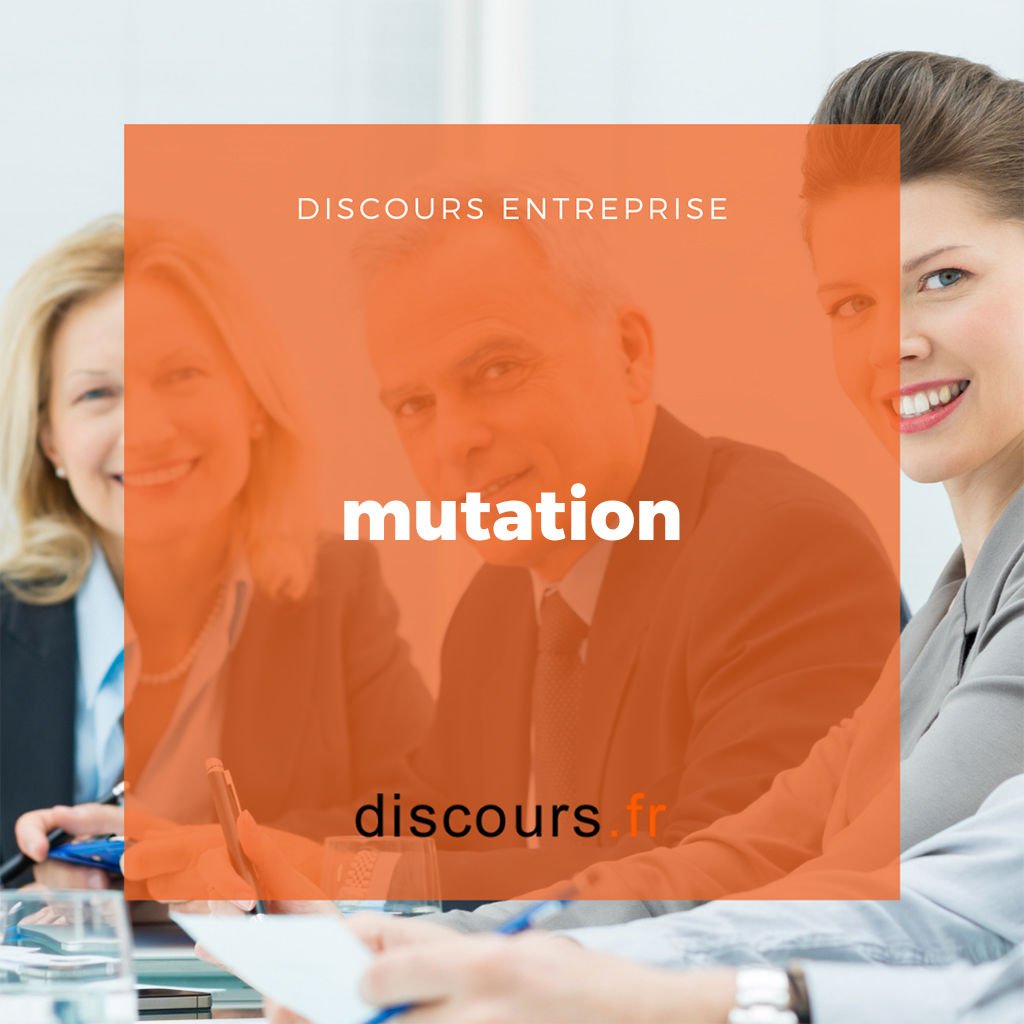 discours de mutation