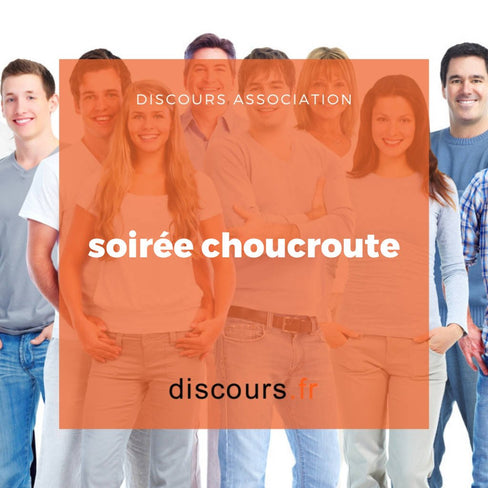 discours soirée choucroute