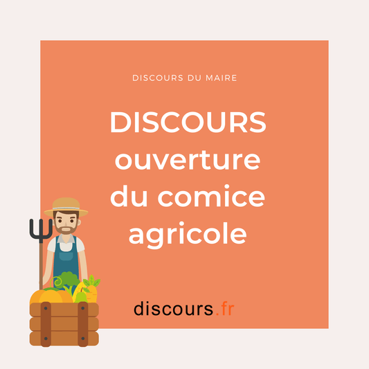 discours comice agricole