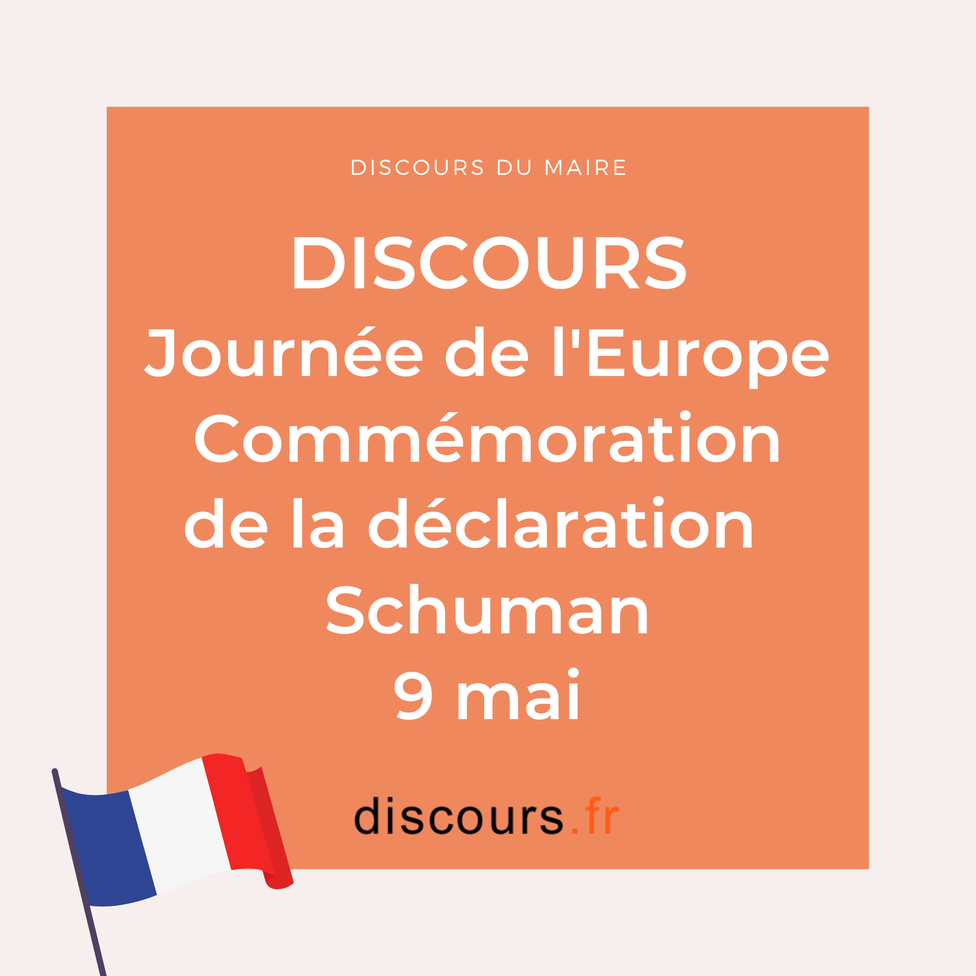 discours Journée de l'Europe