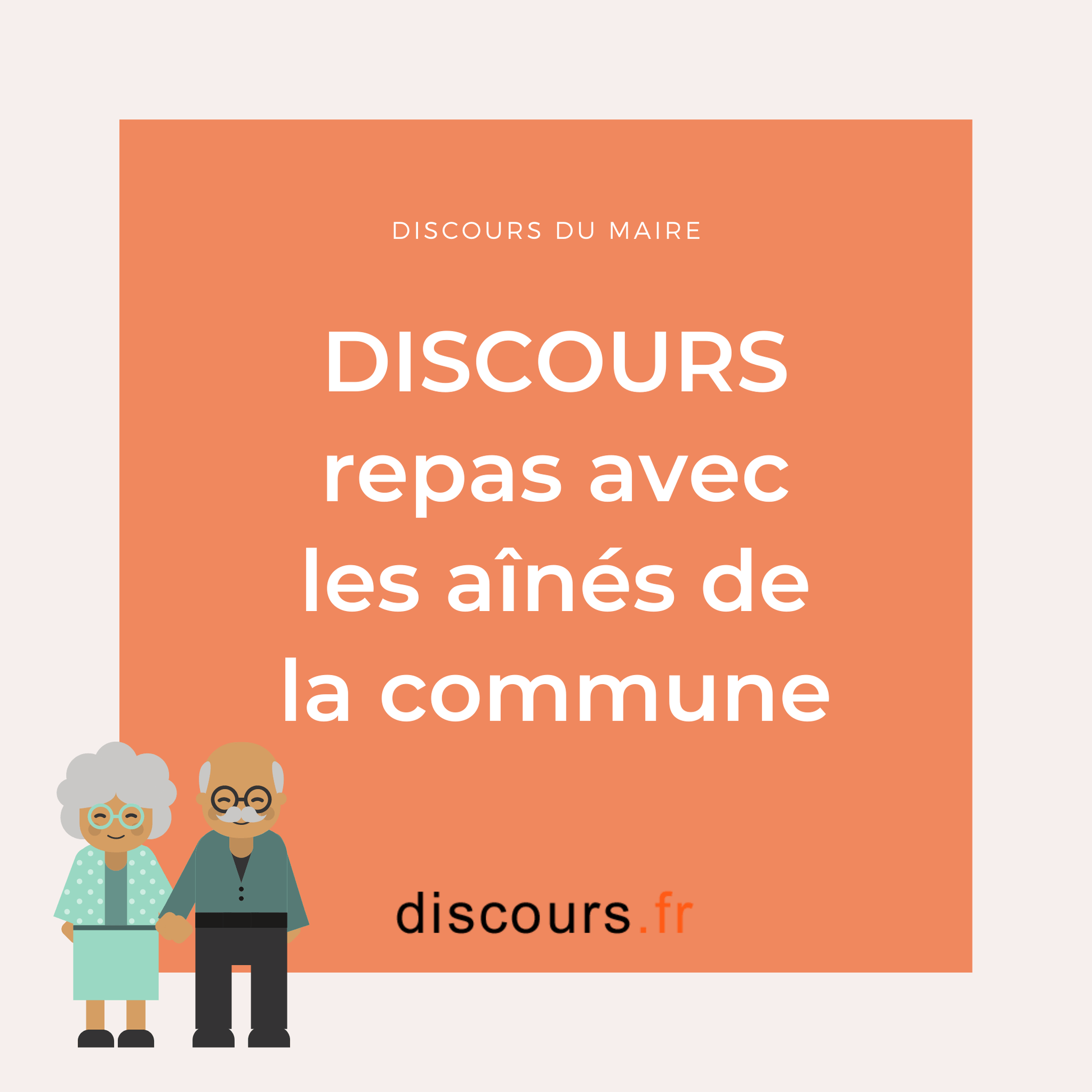 discours repas avec les aînés de la commune