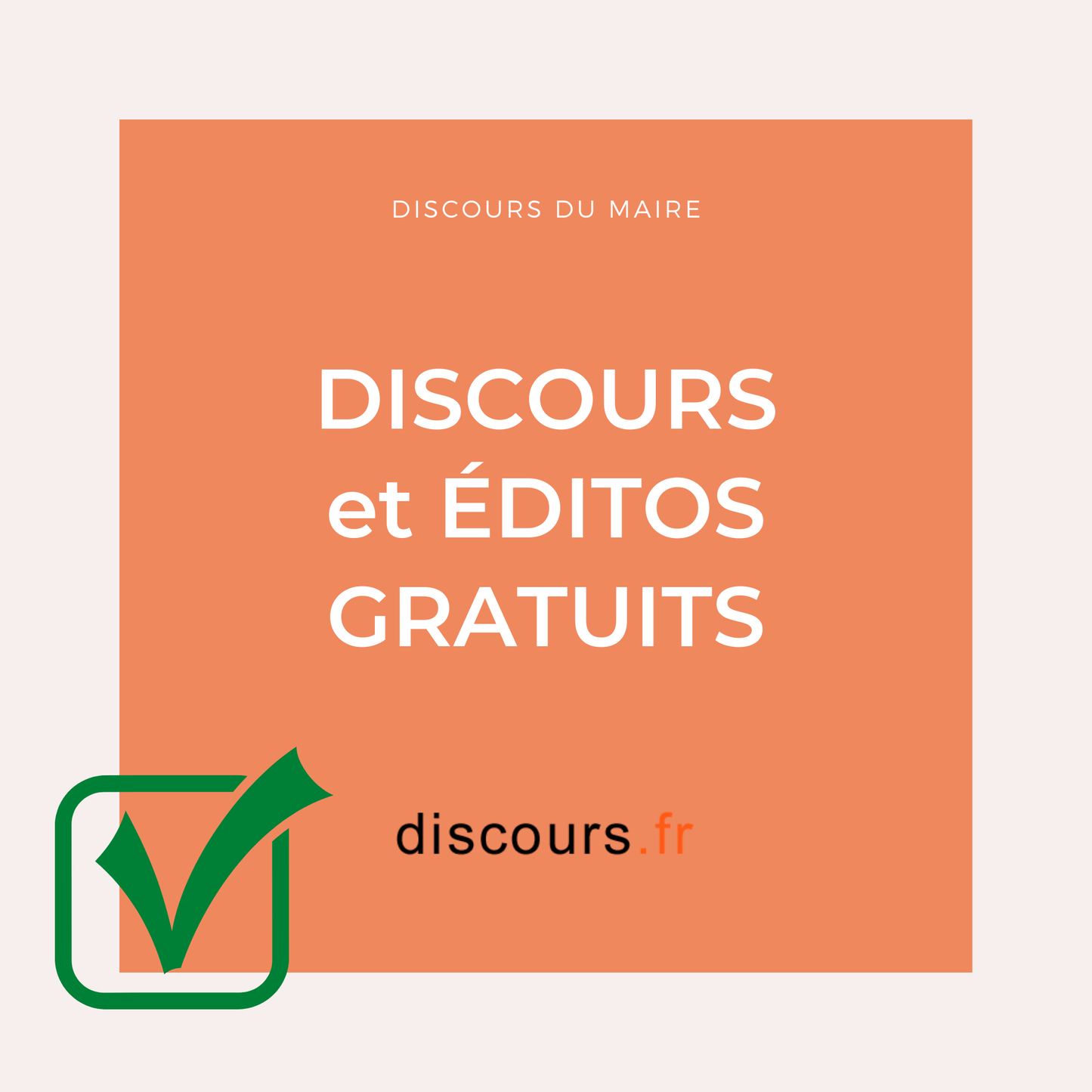 Exemples Gratuits (discours, éditos) - Communication du maire