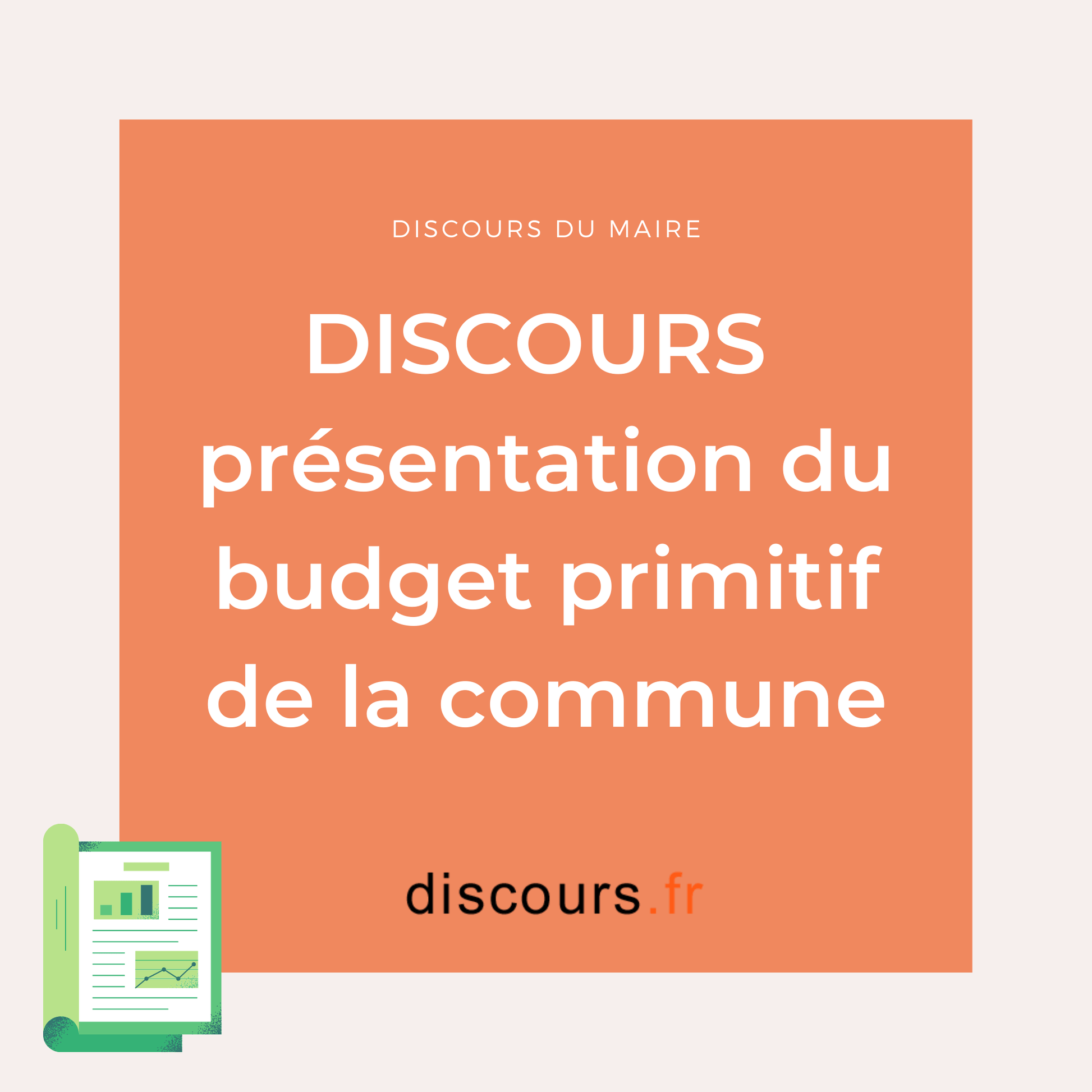 discours Présentation du budget primitif de la commune