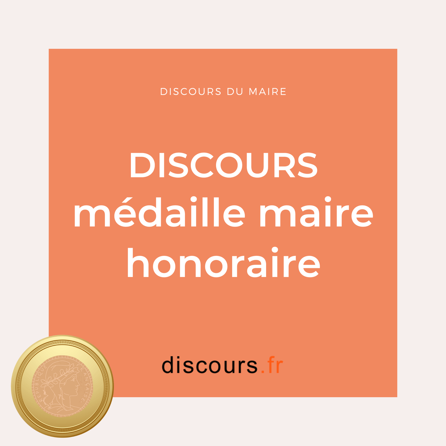 discours pour l'honorariat de maire