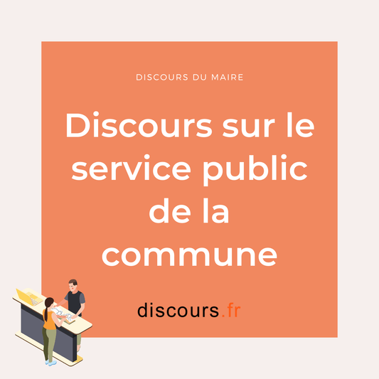 discours service public d'une commune