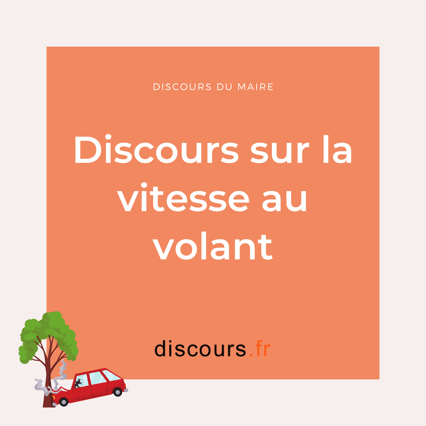 discours sur la vitesse au volant