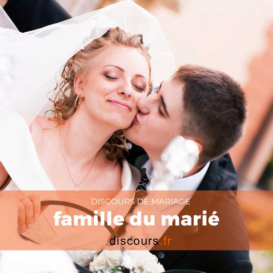 discours Pack Illimité - Famille du marié