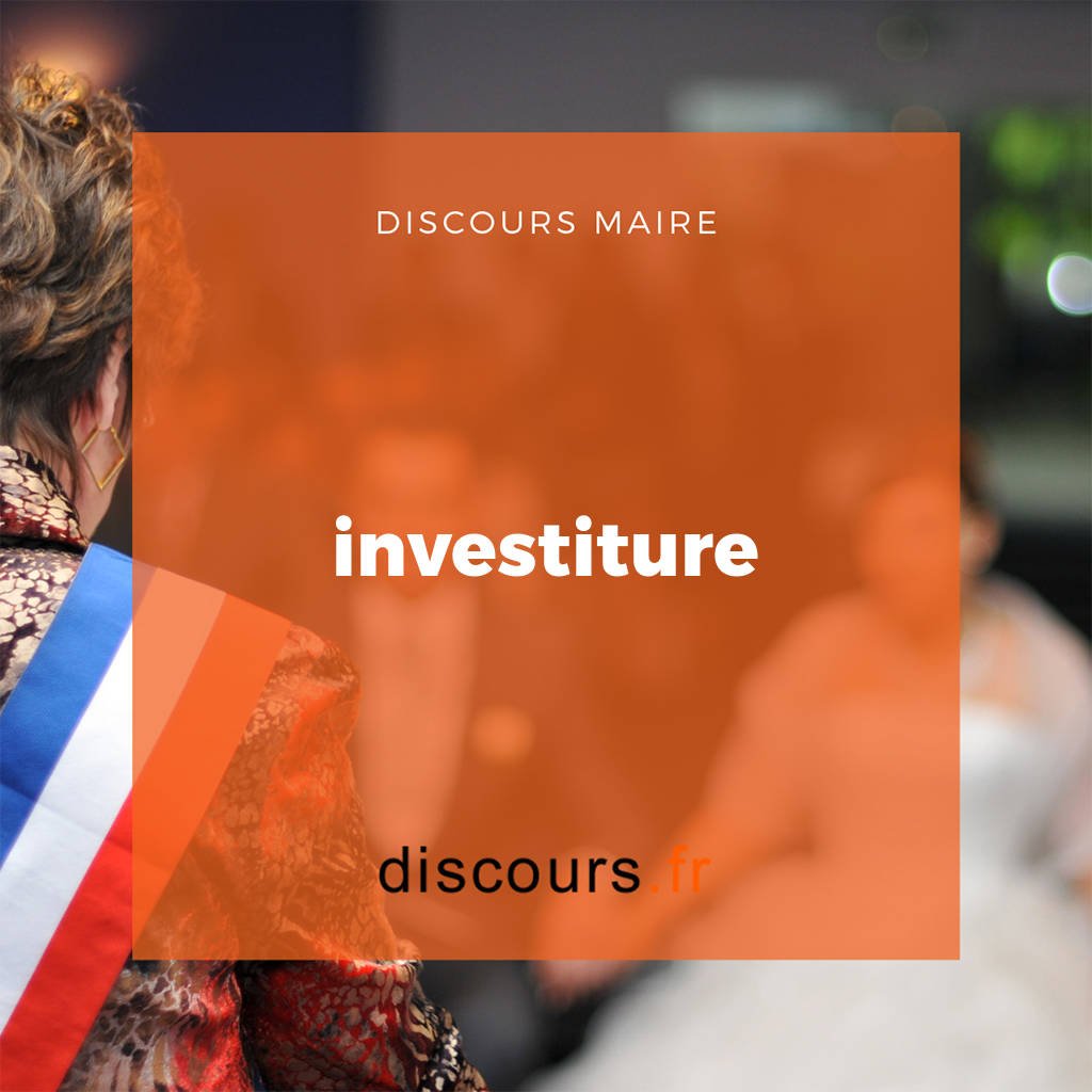 discours d'investiture