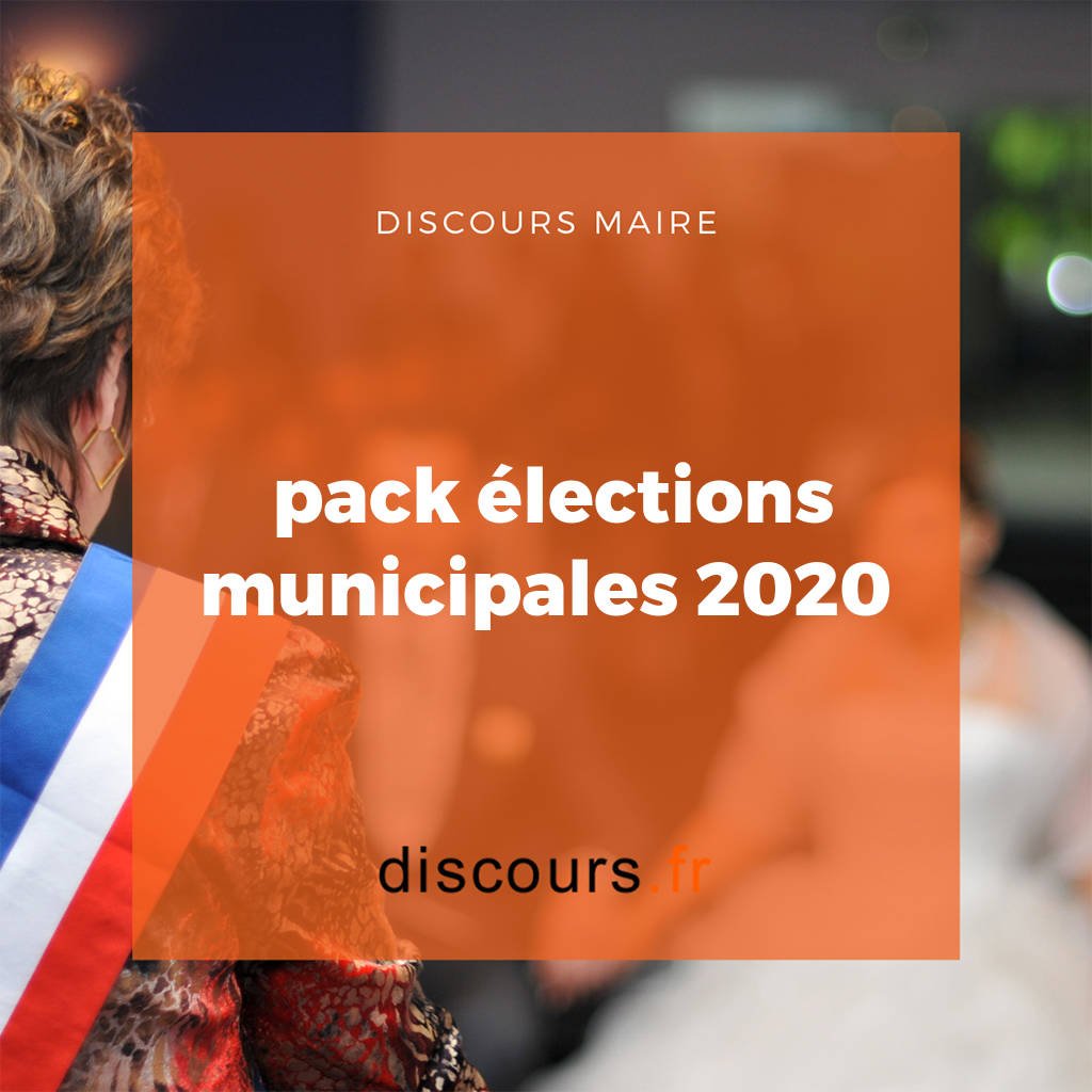 discours pack élections municipales 2020